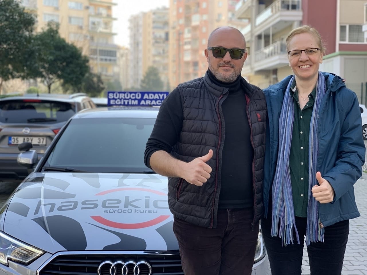 AUDI A3 ile otomatik vites şehir içi özel direksiyon dersi hizmeti sadece Hasekioğlu Sürücü Kursun'da verilir.